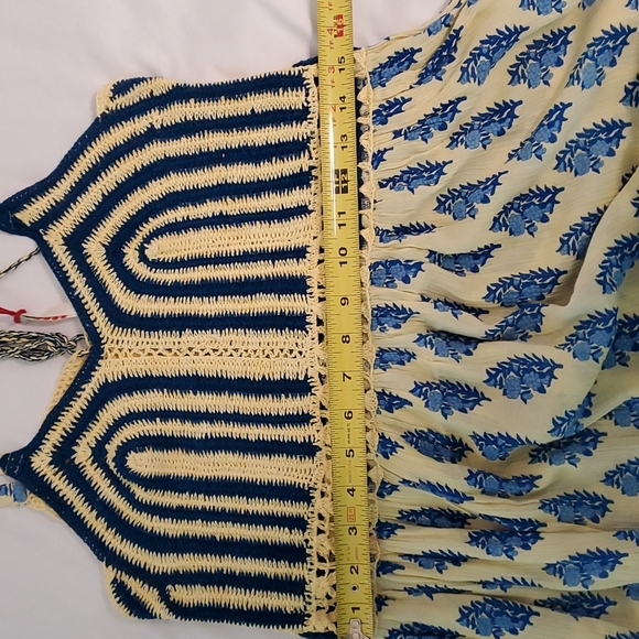 Anthropologies Raga Sunlit Daze Crochet Top Dress - Picture 12 of 15